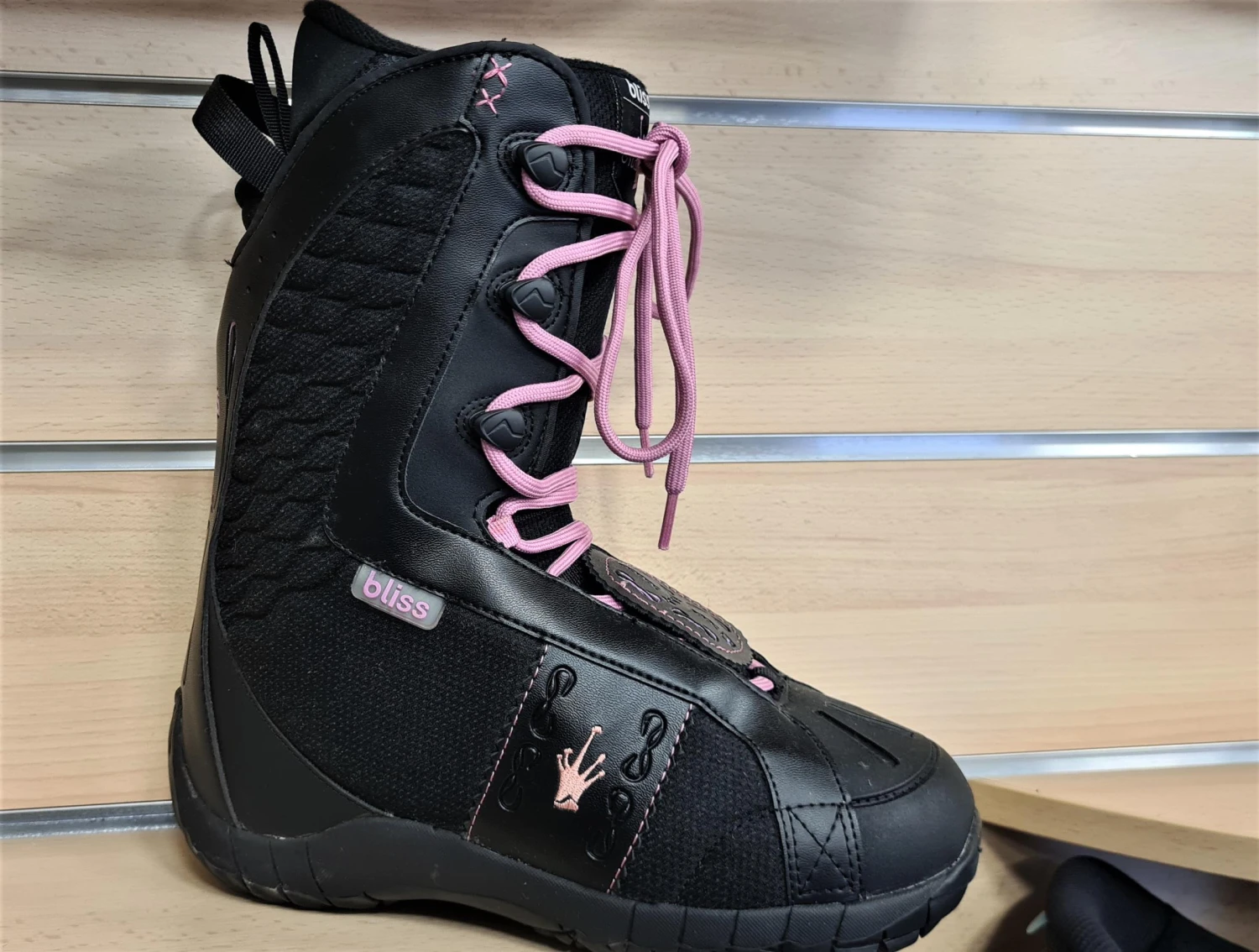 Bliss W Black Pink Cuir 1 Bliss W Black Pink Cuir